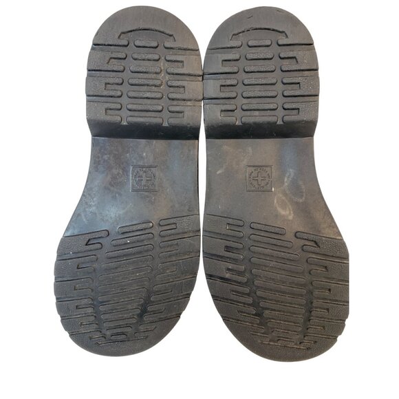 Dr. Martens Junior 1460  Glitter Boots Flower Applique Size 5 Women $137 D7971 - Picture 6 of 13